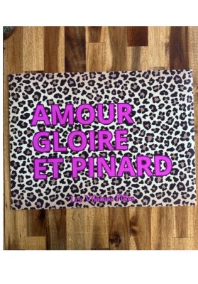 Set de table Amour gloire et pinard