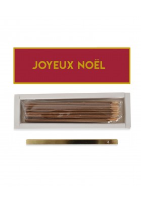 Boite d'encens Joyeux Noël