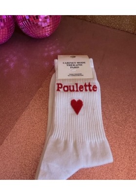 Chaussettes Blanches "Poulette"