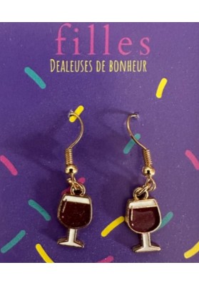 Boucles d'oreilles apéro